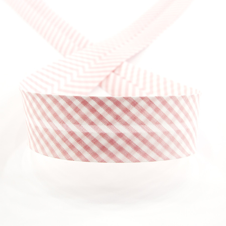 Косая бейка с рисунком SAFISA, арт.6282, 30 мм, 25 м, цвет 05. Арт 6282-30мм-05