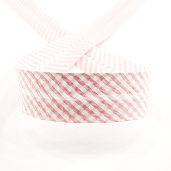 Косая бейка с рисунком SAFISA, арт.6282, 30 мм, 25 м, цвет 05. Арт 6282-30мм-05