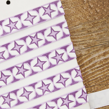 Лента с рисунком SAFISA, 15 мм, 15 м, цвет 04. Арт 25258-15мм-04           