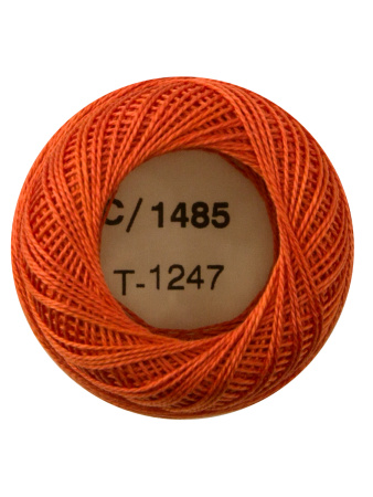 Мулине "Finca Perle"(Жемчужное"), №16,однотонный цвет 1485. Арт 00008/16/1485           