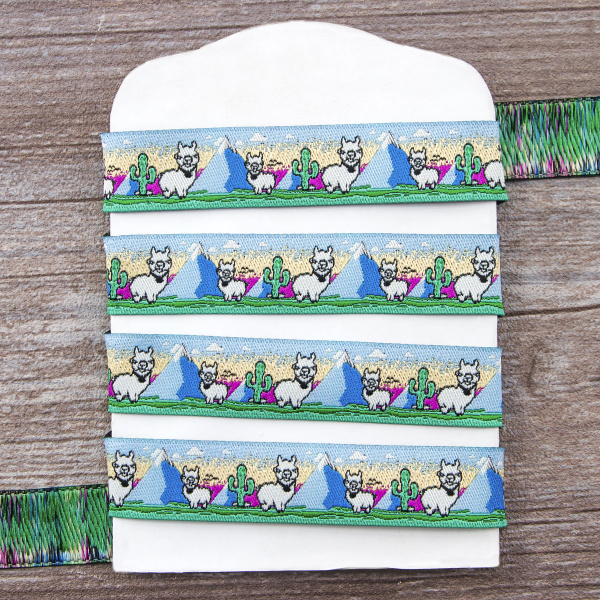 Лента жаккард UNION KNOPF "Лама". Арт 7570-020-0032