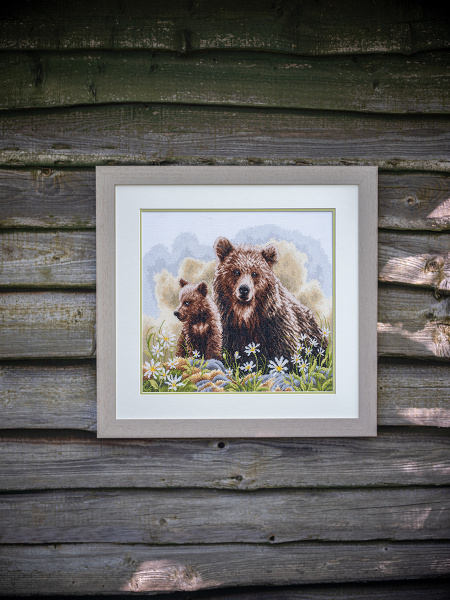 Набор для вышивания "Bears in the woods"  . Арт PN-0194788