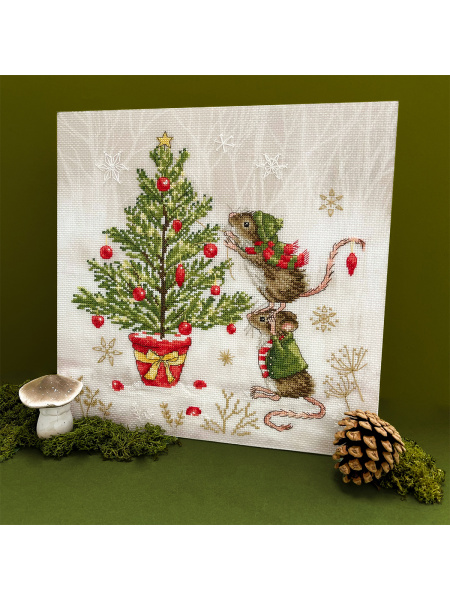 Набор для вышивания "Decorating Double Act". Арт XSS25