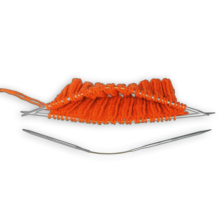 Спицы чулочные гибкие, супергладкие, addiCraSyTrio LONG №4.5, 26 см. Арт 161-2/4.5-26