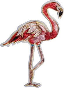 Термоаппликация "Фламинго"