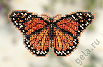 Набор для вышивания бисером "Бабочка Монарх". Арт MH182105               