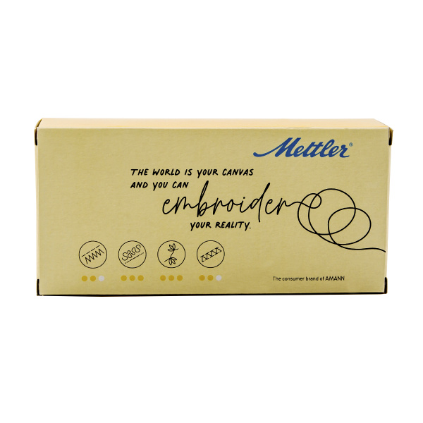 Набор с нитками Poly Sheen  в подарочной упаковке, 4 катушки. Арт PS4SKY-KIT