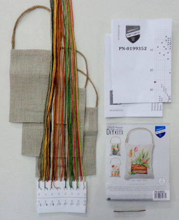 Набор для вышивания мешочков (саше) "Сад". Арт PN-0199352