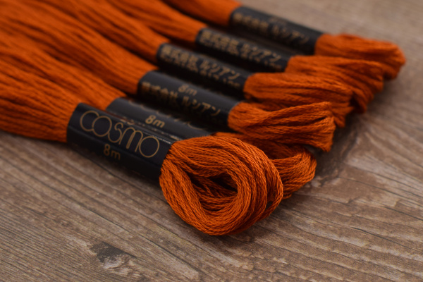 Мулине COSMO однотонный цвет  406       . Арт 25-6/406       