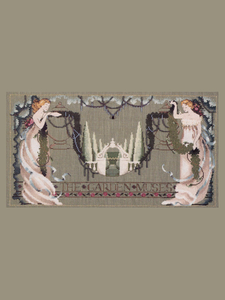 Схема для вышивания MIRABILIA "Сад Муз". Арт MD44