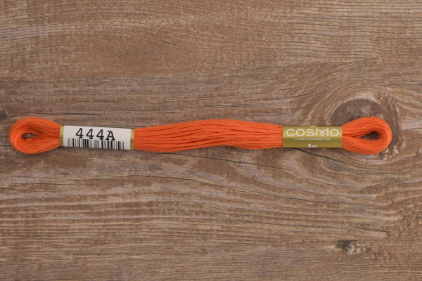 Мулине COSMO однотонный цвет  444       . Арт 25-6/444       