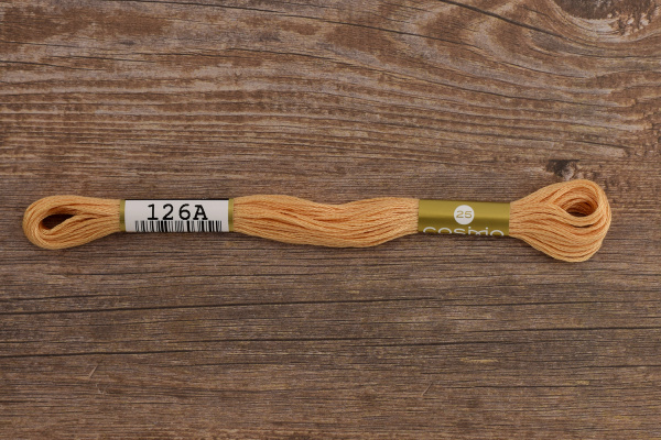 Мулине COSMO однотонный цвет  126       . Арт 25-6/126       