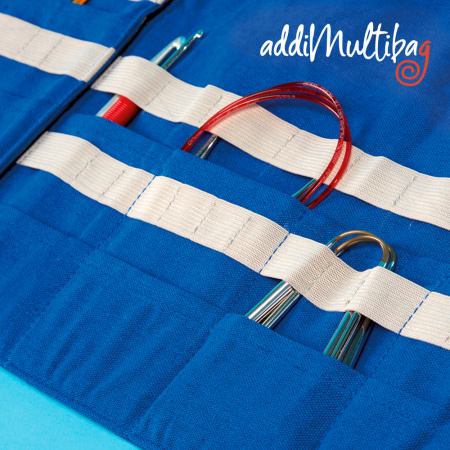 Органайзер addiMultibag для хранения спиц и крючков, текстильный, 90 х 25 см, 4 отделения. Арт 620-2