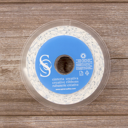 Косая бейка с рисунком SAFISA, арт.6594, 20 мм, 20 м, цвет 02. Арт 6594-20мм-02