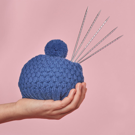 Спицы чулочные квадратные addiNovel Quintett №5, 20 см. Арт 170-2/5-20