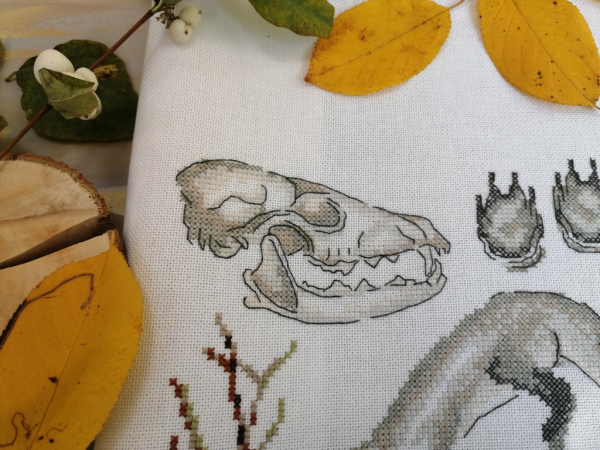 Набор для вышивания "Зоология. Лисица обыкновенная". Арт 03.014.17