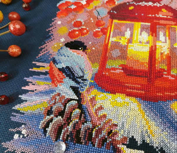 Набор для вышивания  "Огонек". Арт 03.010.28