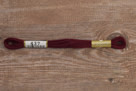 Мулине COSMO однотонный цвет  437       . Арт 25-6/437       