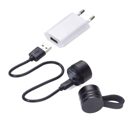 Фонарь TROIKA, спортивный и аварийный свет, с сильным магнитом для крепления, 3 функции освещения. Арт TOR90/BK