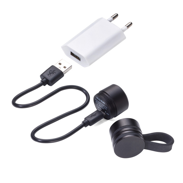 Фонарь TROIKA, спортивный и аварийный свет, с сильным магнитом для крепления, 3 функции освещения. Арт TOR90/BK