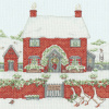 Набор для вышивания "Christmas Cottage". Арт XSS17