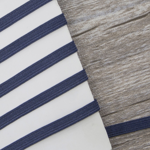 Резинка 6,6 мм, цвет темно-синий. Арт 851113010L7704