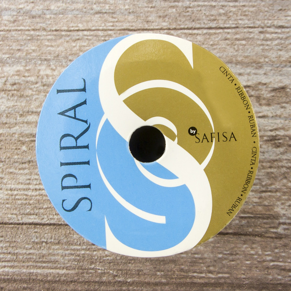 Лента органза SAFISA мини-рулон, 39 мм, 2 м, цвет 56, кремовый. Арт P00520-39мм-56          