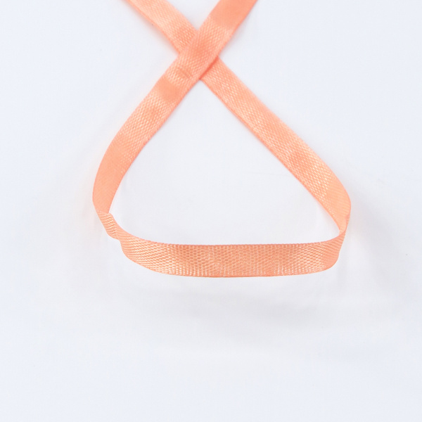 Лента для вышивания SAFISA на блистере, 4 мм, 5 м, цвет 85, лососевый. Арт P111-4мм-85             