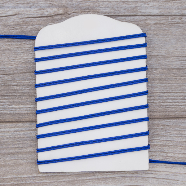 Шнур-сутаж PEGA, королевский синий, 3 мм. Арт 841113909A4704