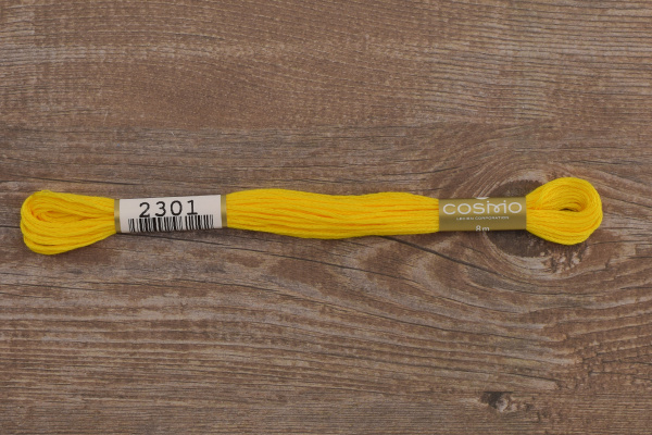 Мулине COSMO однотонный цвет  2301      . Арт 25-6/2301      