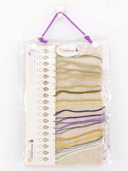 Набор для вышивания "Соцветие чертополоха" . Арт 04.001.03