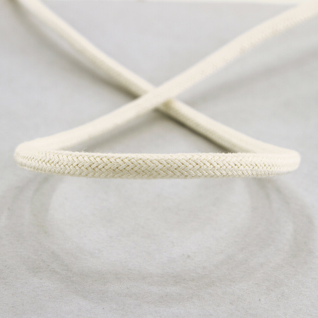 Шнуры PEGA плетеный, цвет белый, 5 мм. Арт 842229224REZ00