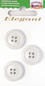 Пуговицы ELEGANT. Арт 14807-20-00100/3