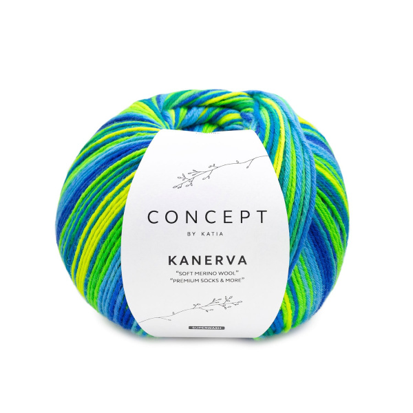 Пряжа Kanerva Socks, 75% шерсть, 25% полиамид, 150 г, 400 м. Арт 1357.100