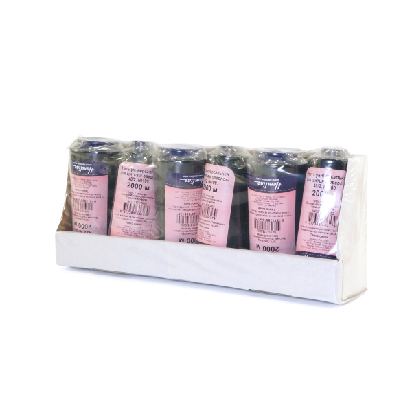 Нить универсальная  Hemline для шитья и оверлока, 2000 м. Арт N4137.575/G002