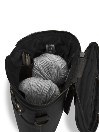 Проектная сумка через плечо "Grace" Black. Арт QB-4703/Black