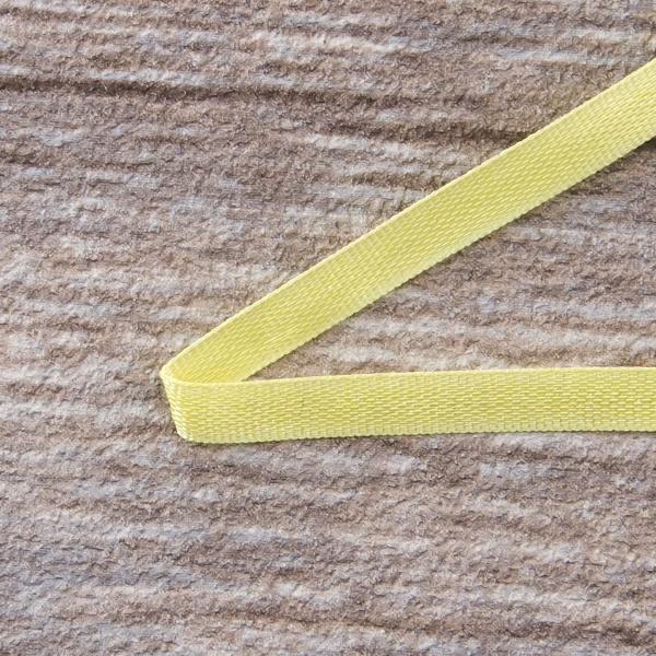 Лента для вышивания SAFISA на блистере, 4 мм, 5 м, цвет 09, Желтый светлый. Арт P111-4мм-09             