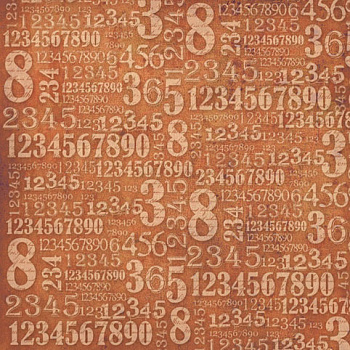 Салфетка рисовая "Цифры". Арт DFT223                  