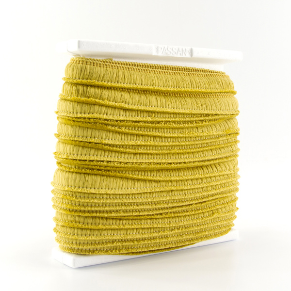 Бахрома декоративная, 30 мм, цвет шафрановый. Арт BT - 30c - col.B-12