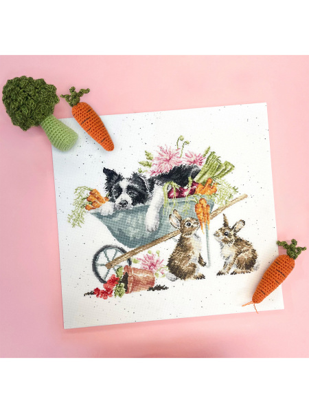 Набор для вышивания "Sleeping On The Job". Арт XHD134