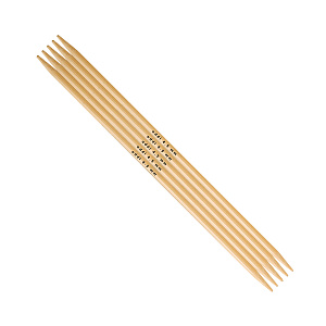 Спицы чулочные, бамбук, addiNature BAMBOO №2,5, 15 см