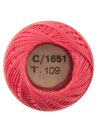 Мулине "Finca Perle"(Жемчужное"), №12,однотонный цвет 1651. Арт 00008/12/1651           