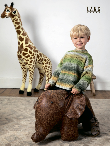 Журнал "PUNTO 53 KINDER MERINO 120 DEGRADE". Арт 2553.0004