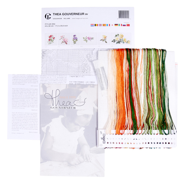 Набор для вышивания "Просто Джоуи", канва лён 36 ct. Арт 414                     