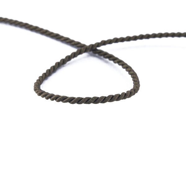 Шнур витой PEGA, коричневый, 2,8 мм. Арт 845213628A7903          