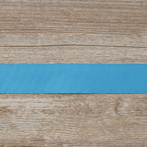 Лента репсовая SAFISA, 25 мм, 25 м, цвет 16 бирюзовый. Арт 350-25мм-16