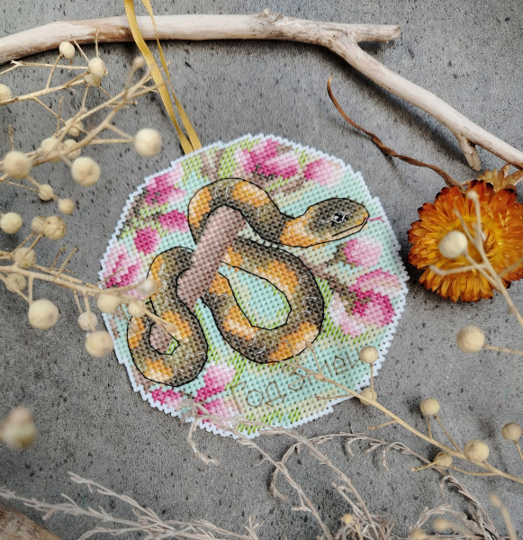 Набор для вышивания на пластиковой канве "Символ мудрости". Арт 23.001.06