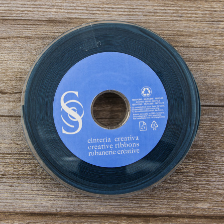 Косая бейка хлопок, 20 мм, 20 м, цвет 43, темно-зеленый. Арт 6598-20мм-43