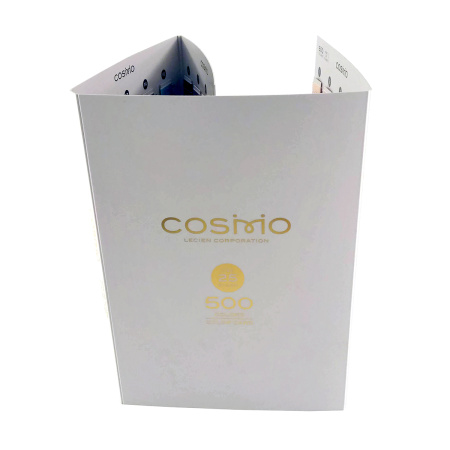 Цветовая карта COSMO однотонные нити №25-6 . Арт 1501