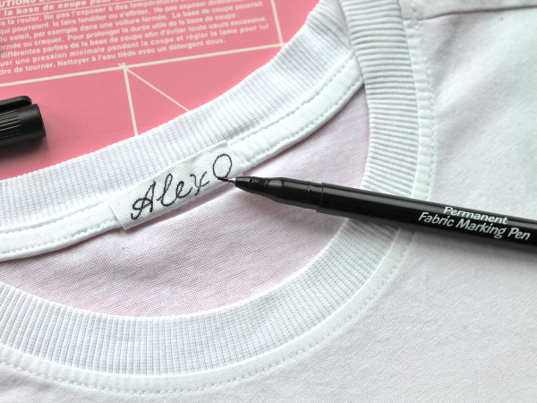 Маркер для разметки на ткани, тонкая линия 0,5 мм, цвет черный, несмываемый. Арт 297.F                   